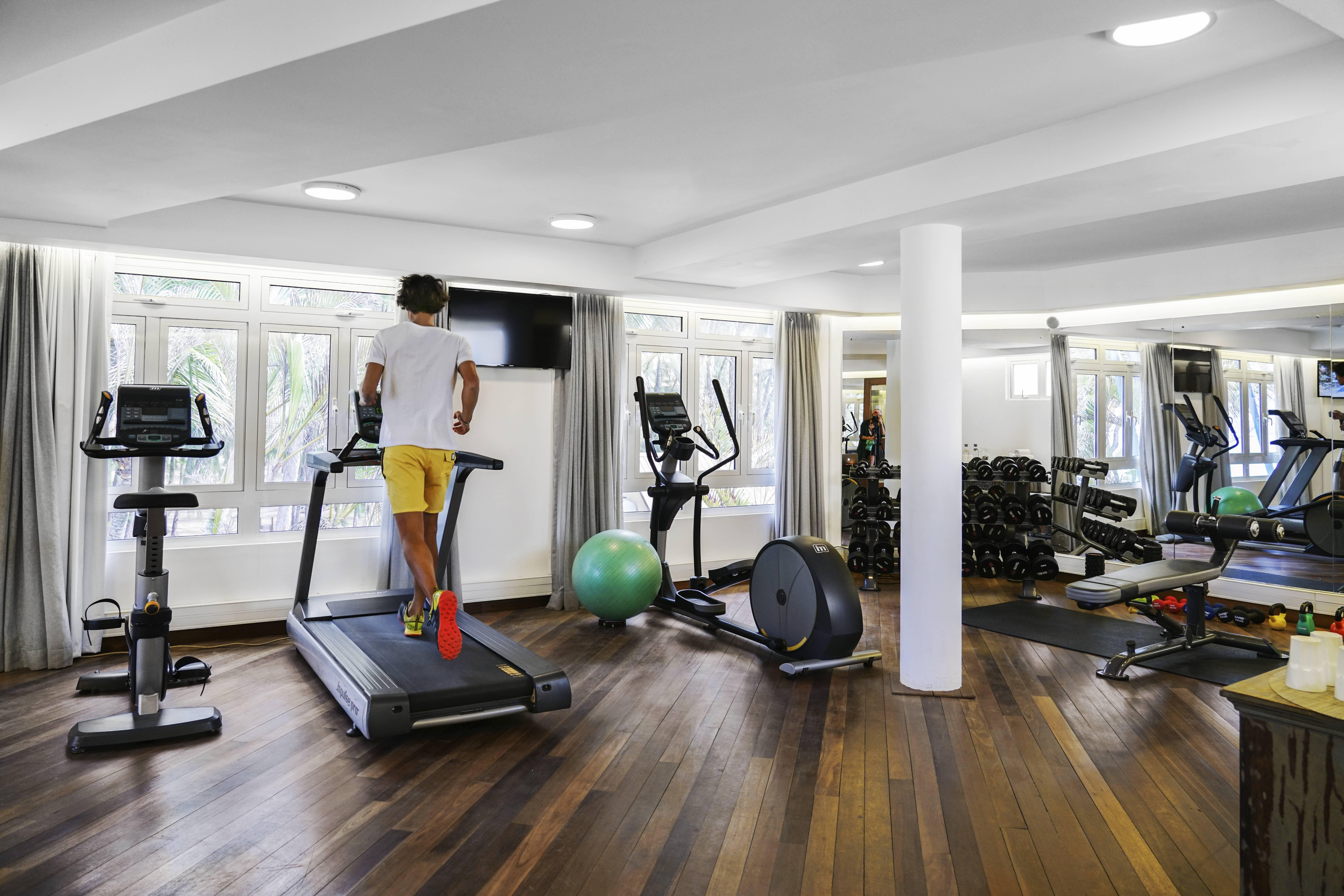 Salt Of Palmar, An Adult-Only Boutique Hotel Belle Mare Exterior foto The gym at the hotel