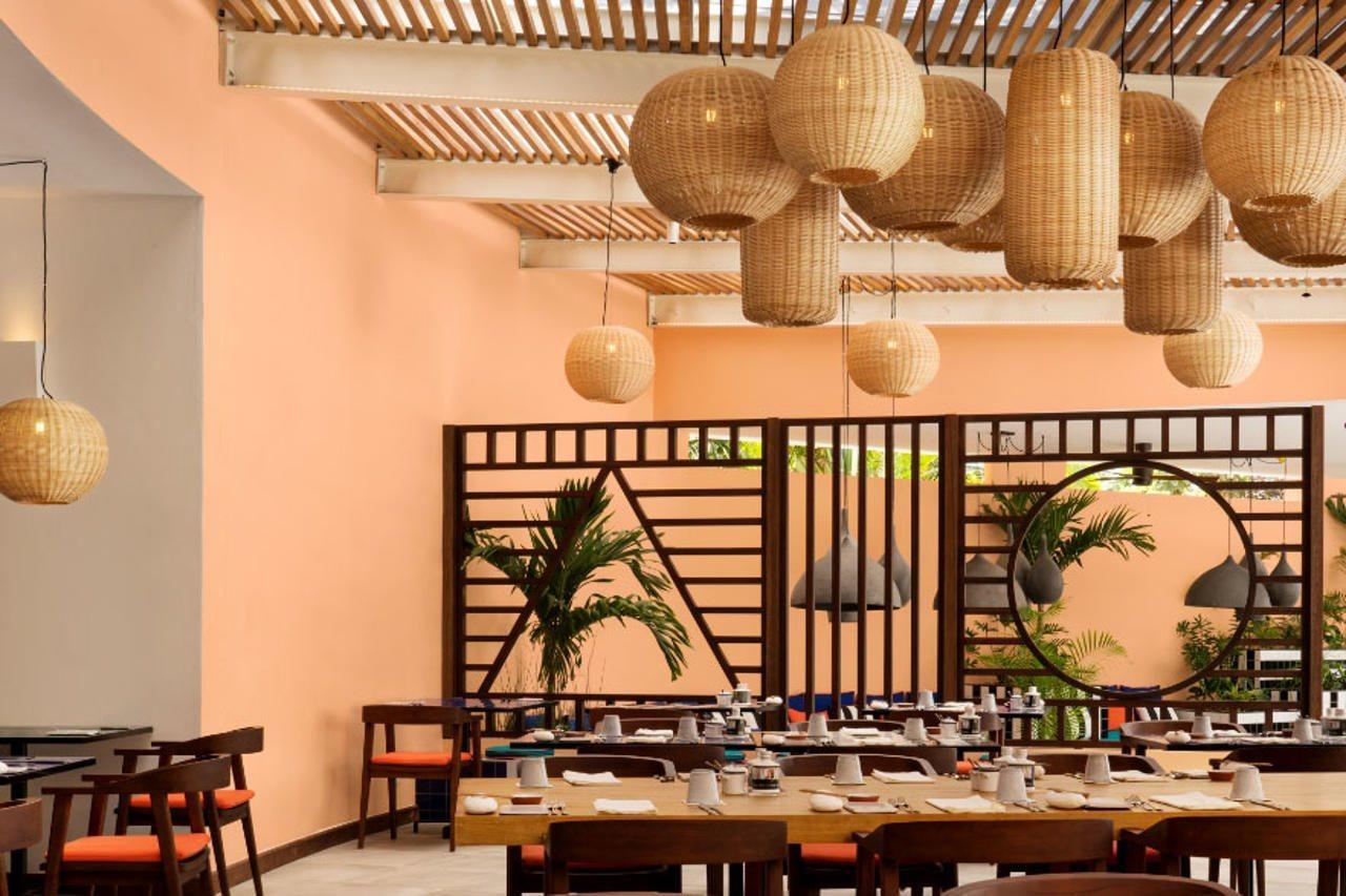 Salt Of Palmar, An Adult-Only Boutique Hotel Belle Mare Exterior foto The restaurant at the hotel