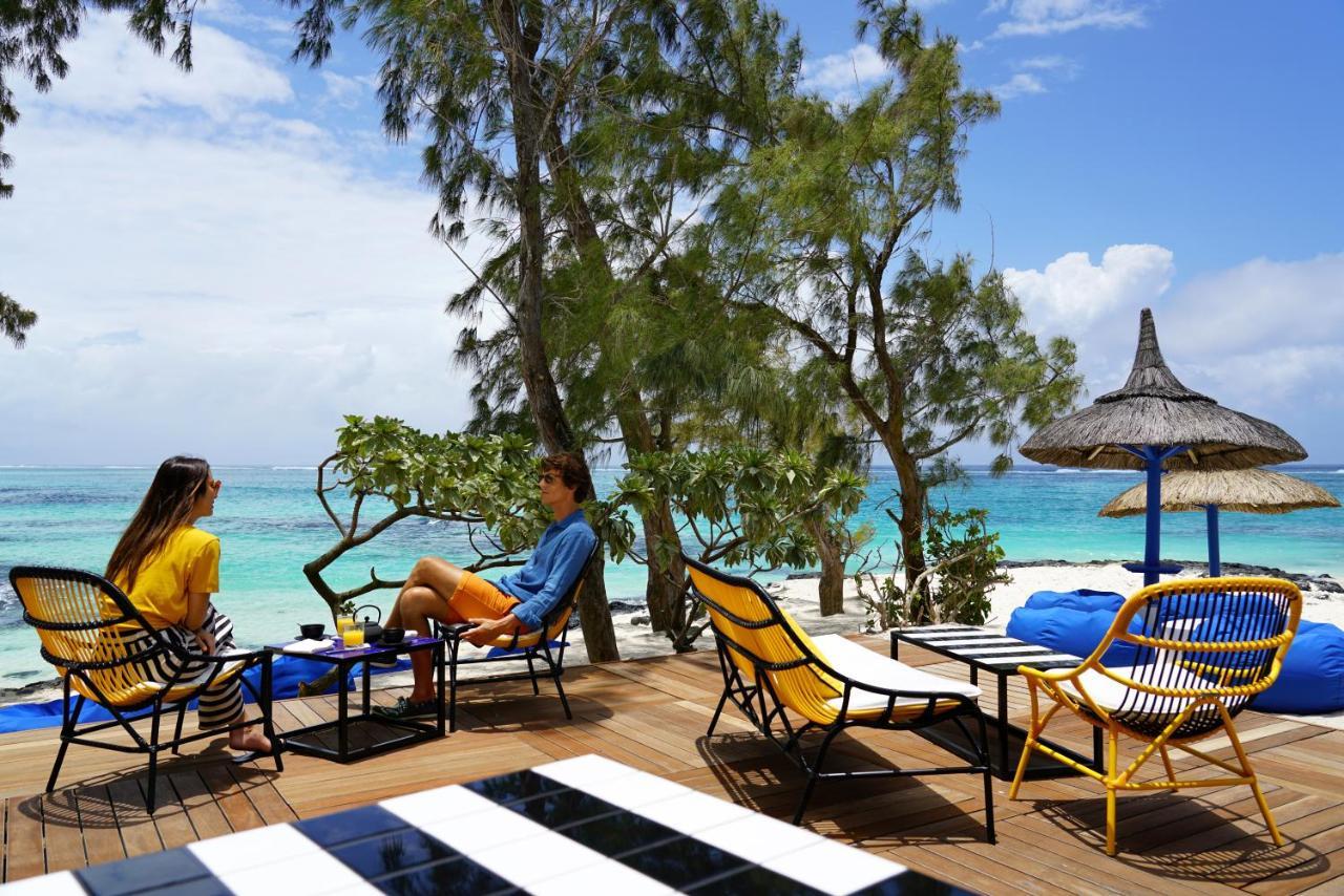 Salt Of Palmar, An Adult-Only Boutique Hotel Belle Mare Exterior foto Beach at the hotel